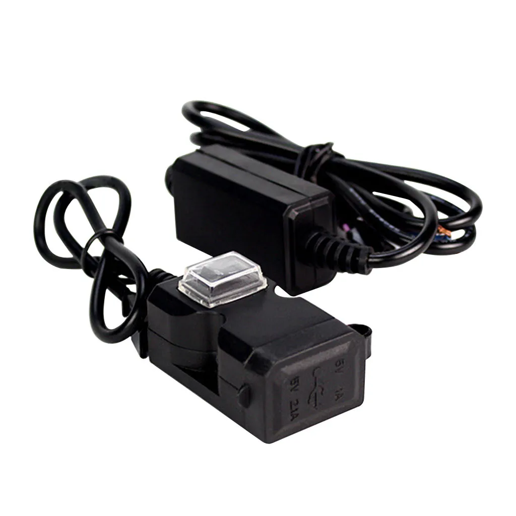Dual motorcycle USB Port 12V Waterproof Motorbike Handlebar Charger 5V 1A/2.1A Adapter Power Supply Socket for Phone Mobile
Dual motorcycle USB Port 12V Waterproof Motorbike Handlebar Charger 5V 1A/2.1A Adapter Power Supply Socket for Phone Mobile