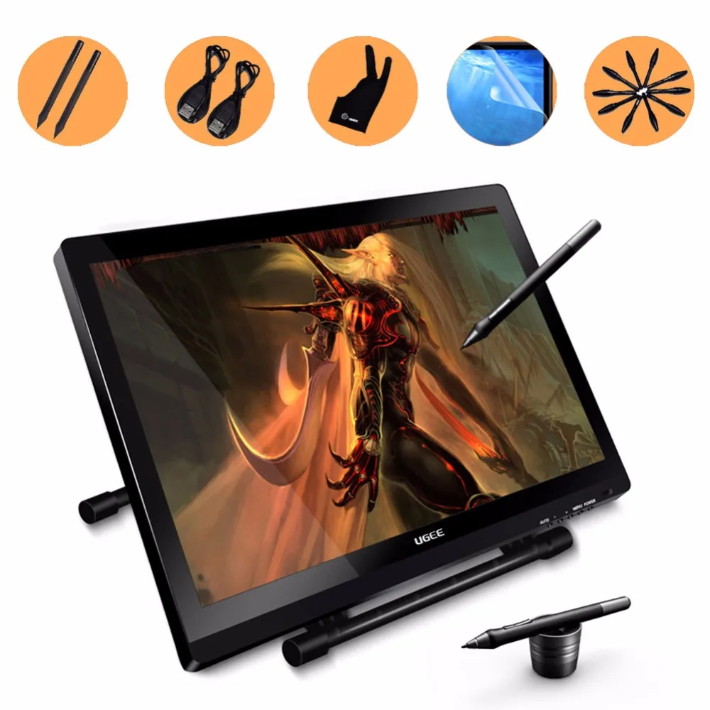 Ugee UG2150 21 5 Дюймов графический монитор для рисования ручка дисплей планшет Macbook