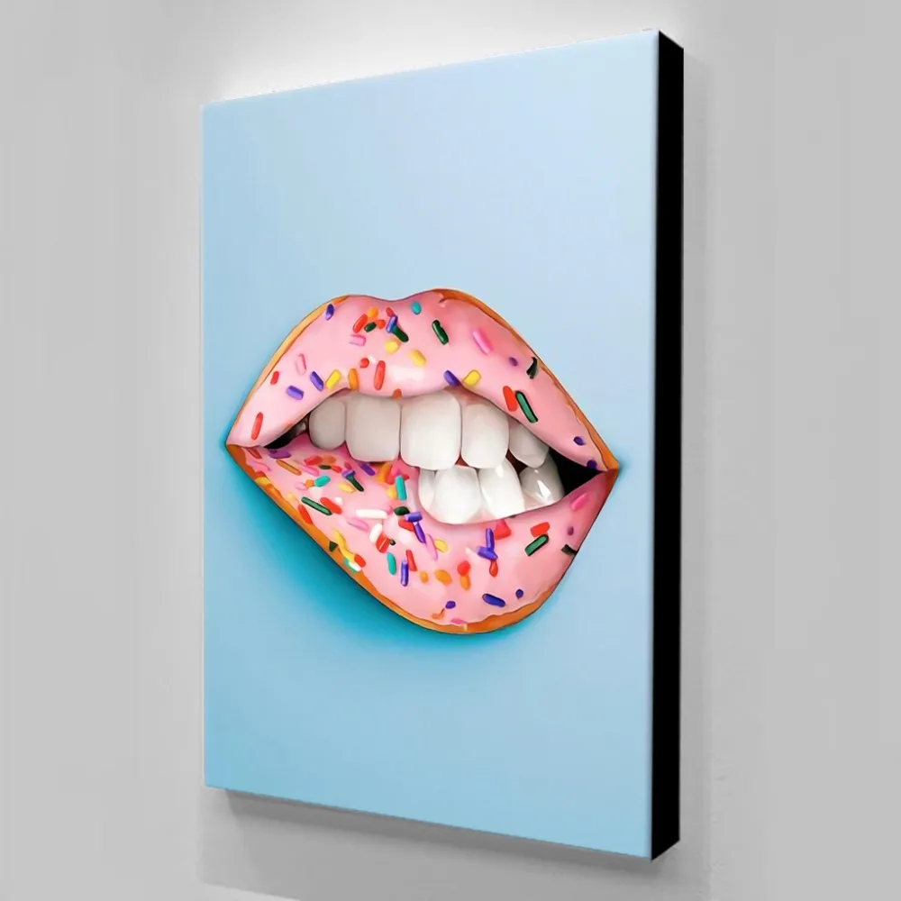 Drop Shipping Painting Canvas Donuts Teeth Art Print Nordic Decoration Home Tableau Mural Tableau Posters And Prints Living Room
Drop Shipping Painting Canvas Donuts Teeth Art Print Nordic Decoration Home Tableau Mural Tableau Posters And Prints Living Room
