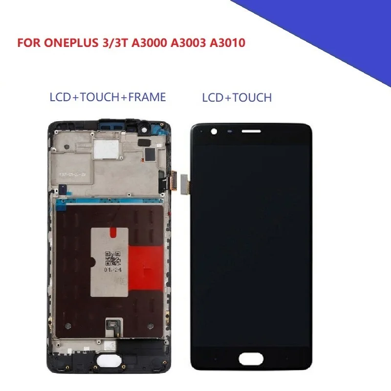 5.5' LCD Display for Oneplus Three 1+3 A3000 A3003 AMOLED LCD Screen Touch Panel Assembly Phone Repair Spare Parts 
5.5' LCD Display for Oneplus Three 1+3 A3000 A3003 AMOLED LCD Screen Touch Panel Assembly Phone Repair Spare Parts