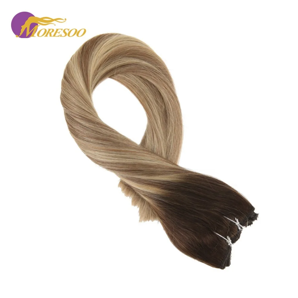 Moresoo Flip In Real Remy Human Hair Extensions Balayage Color #3/8/22 Fishing Line Halo Invisible Hidden Secret Wire 50-100G
Moresoo Flip In Real Remy Human Hair Extensions Balayage Color #3/8/22 Fishing Line Halo Invisible Hidden Secret Wire 50-100G