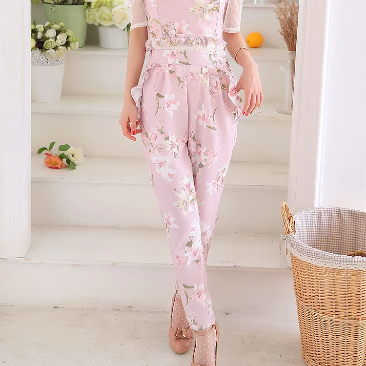 Princess sweet lolita trousers uncle flower sweet printing leisure Falbala pocket Thin Little turnip trousers UF10
Princess sweet lolita trousers uncle flower sweet printing leisure Falbala pocket Thin Little turnip trousers UF10