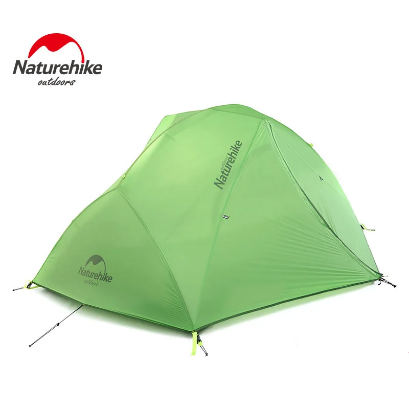 NatureHike Good Quality 20D Silicone Fabric Waterproof Double-Layer 2 Person 4 Season Aluminum Rod Outdoor Camping Tent
NatureHike Good Quality 20D Silicone Fabric Waterproof Double-Layer 2 Person 4 Season Aluminum Rod Outdoor Camping Tent
