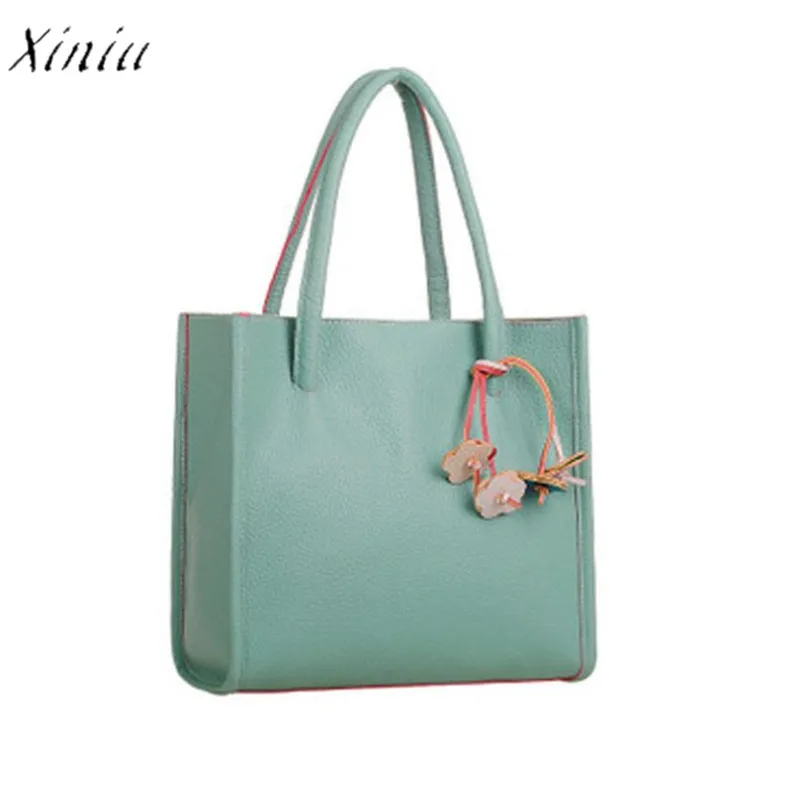 Xiniu Fashion Girls Handbags Leather Shoulder Bag Candy Color Flowers Totes bolsa feminina Famous Brand Leisure Women Handbag
Xiniu Fashion Girls Handbags Leather Shoulder Bag Candy Color Flowers Totes bolsa feminina Famous Brand Leisure Women Handbag