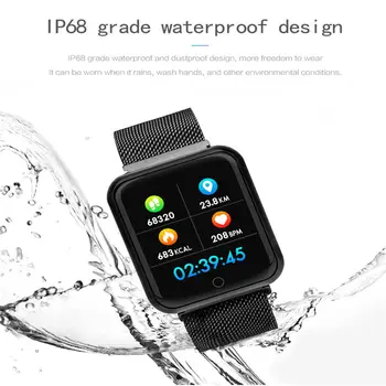 Smart Watch Heart Rate Monitor Blood Pressure Fitness Tracker Smartwatch Sport IP68 Watch for ios android Men&Women Smart Watch
Smart Watch Heart Rate Monitor Blood Pressure Fitness Tracker Smartwatch Sport IP68 Watch for ios android Men&Women Smart Watch