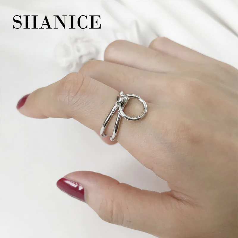 SHANICE 100% 925 Sterling Silver Open Ring Circle Rings for Women Trendy Round Ring Anel Party Wedding Band Jewelry Bijoux
SHANICE 100% 925 Sterling Silver Open Ring Circle Rings for Women Trendy Round Ring Anel Party Wedding Band Jewelry Bijoux