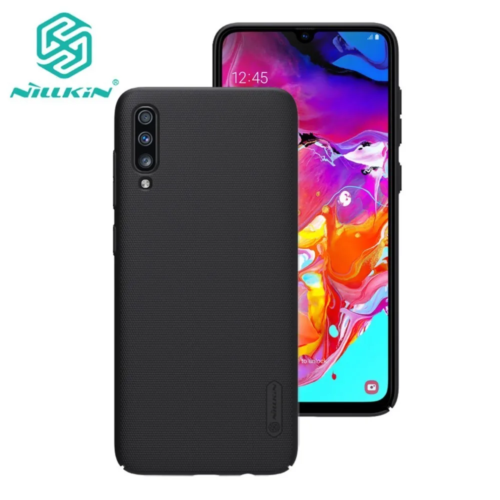 Nillkin For Samsung Galaxy A70 Case Hard Frosted PC Protective Shield Back Cover for Samsung A70 with retail packaging
Nillkin For Samsung Galaxy A70 Case Hard Frosted PC Protective Shield Back Cover for Samsung A70 with retail packaging
