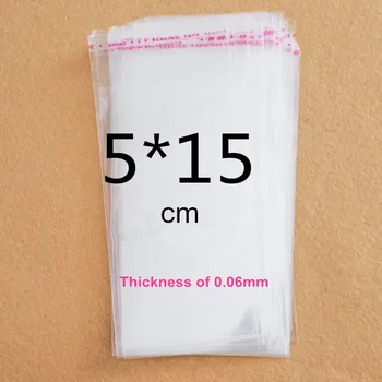 Thickness of 0.06mm Pack (4000pieces) Clear Resealable Bakery Candy Cookie Poly Cello Cellophane Bags- 5x12+3cm
Thickness of 0.06mm Pack (4000pieces) Clear Resealable Bakery Candy Cookie Poly Cello Cellophane Bags- 5x12+3cm