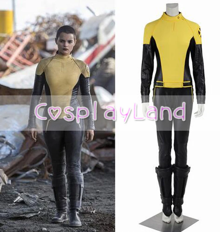 X-men Deadpool Costume Negasonic Teenage Warhead Cosplay Jumpsuits Ellie Phimister Selene Gallio Halloween Costume For Women
X-men Deadpool Costume Negasonic Teenage Warhead Cosplay Jumpsuits Ellie Phimister Selene Gallio Halloween Costume For Women
