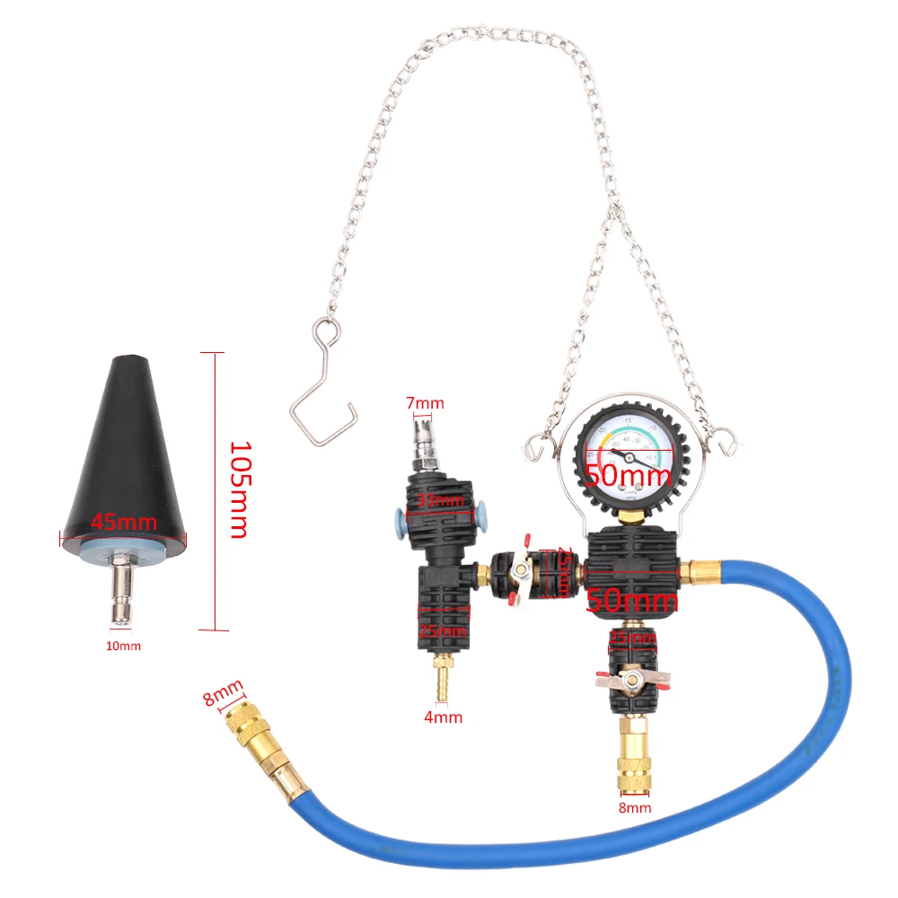 Car Special Tools Auto Car Radiator Cooling Antifreeze Replacement Tool Kit Vacuum Pump Coolant System Antifreeze Injector
Car Special Tools Auto Car Radiator Cooling Antifreeze Replacement Tool Kit Vacuum Pump Coolant System Antifreeze Injector