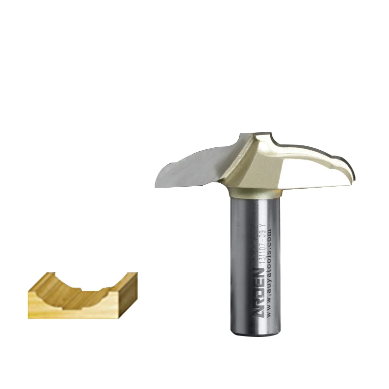 Cove Groove Woodworking Tool Arden Router Bit - 1/2*1 -25.4mm " Shank - Arden A1826018
Cove Groove Woodworking Tool Arden Router Bit - 1/2*1 -25.4mm " Shank - Arden A1826018