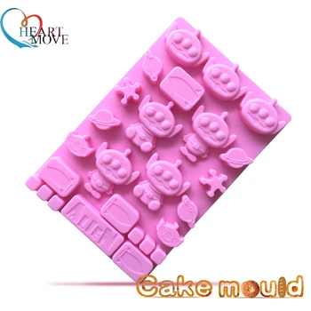 HEARTMOVE DIY Cartoon Chocolate Cake Mold Frozen Icecream Maker Candy Fondant Pudding Mould Ice Cube Baking Tools 9499
HEARTMOVE DIY Cartoon Chocolate Cake Mold Frozen Icecream Maker Candy Fondant Pudding Mould Ice Cube Baking Tools 9499