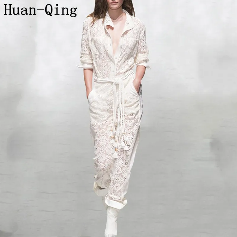 Runway Summer White Shirt Office 2 Piece Set Women Sexy Lace Crochet Blouses Tops + High Waist Pencil Pants Two Piece Set Suits
Runway Summer White Shirt Office 2 Piece Set Women Sexy Lace Crochet Blouses Tops + High Waist Pencil Pants Two Piece Set Suits