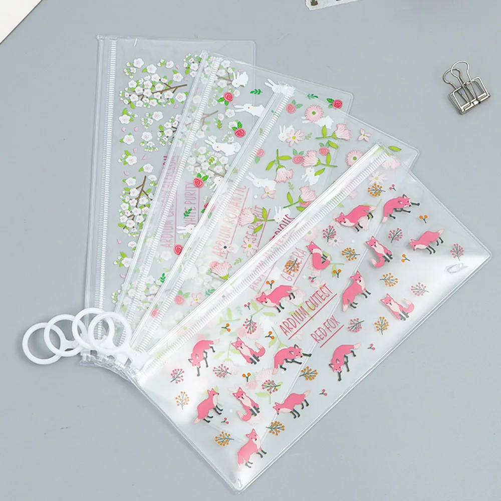 Small Flowers Animals PVC Waterproof Pencil Cases Stationery Storage Office School Supplies Pencil Bags For Girls
Small Flowers Animals PVC Waterproof Pencil Cases Stationery Storage Office School Supplies Pencil Bags For Girls