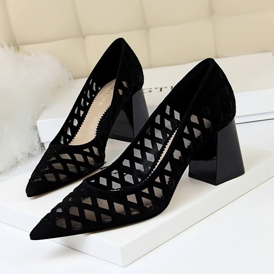 Pumps Women Shoes Sexy High Heels 2019 New Mesh Hollow Women Pumps Fashion Women Wedding Shoes Stiletto Women Heels Ladies Shoes
Pumps Women Shoes Sexy High Heels 2019 New Mesh Hollow Women Pumps Fashion Women Wedding Shoes Stiletto Women Heels Ladies Shoes