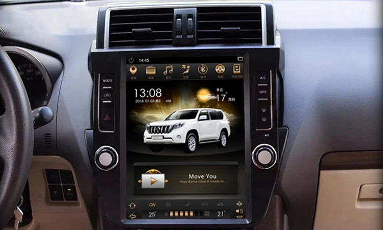 CHOGATH 10.4 ''android 7.1 Vertical Screen 2+32G Car Radio GPS Multimedia Stereo For Toyota Prado 2008-2013
CHOGATH 10.4 ''android 7.1 Vertical Screen 2+32G Car Radio GPS Multimedia Stereo For Toyota Prado 2008-2013