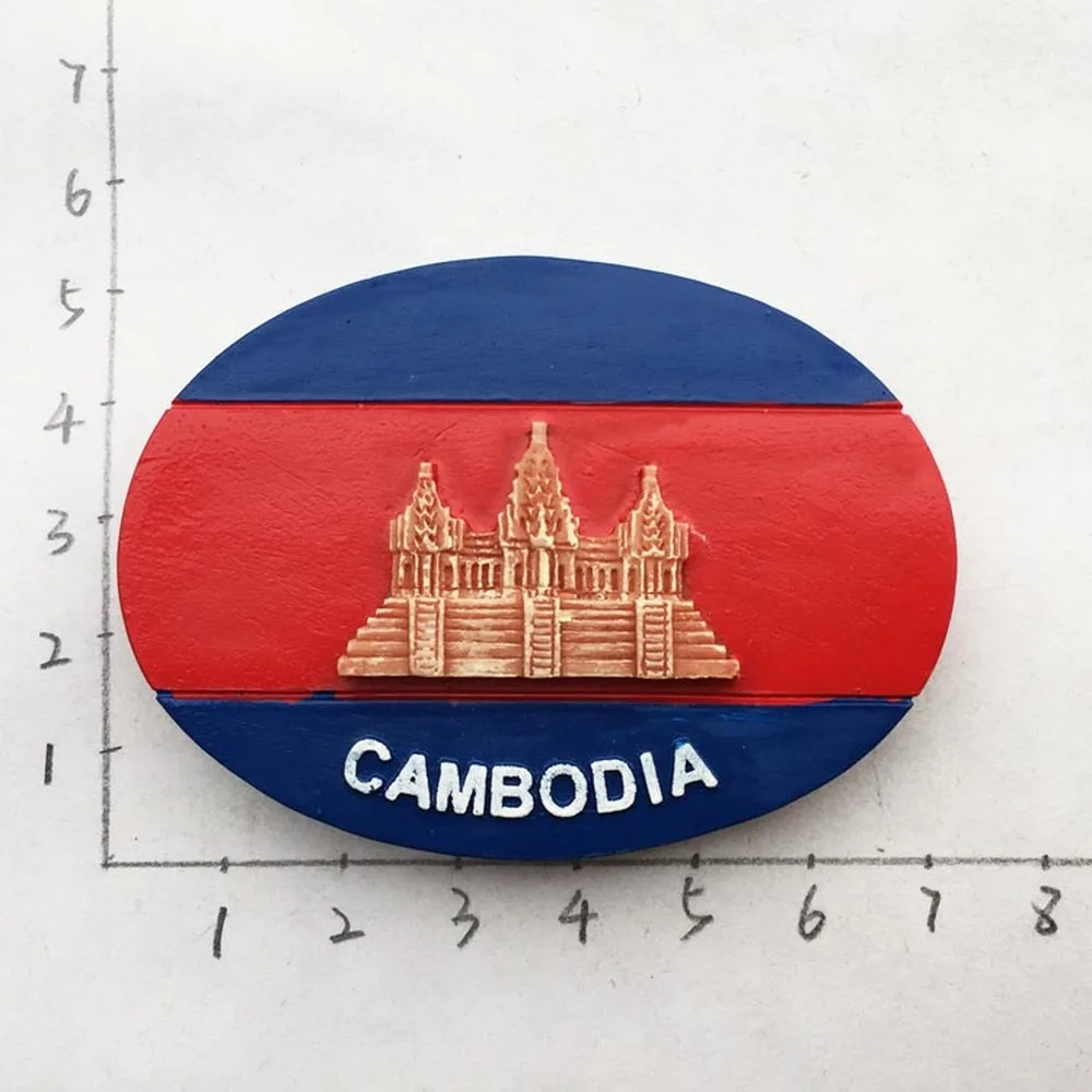 BABELEMI Cambodia Fridge Magnets Tourist Souvenirs Angkor Wat Refrigerator Magnetic Sticker Home Decor
BABELEMI Cambodia Fridge Magnets Tourist Souvenirs Angkor Wat Refrigerator Magnetic Sticker Home Decor