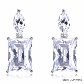 SMTCAT Luxurious 925 Sterling Silver Temperament Square AAA Zircon Crystal Stud Earring For Women Sterling-silver-jewelry brinco
SMTCAT Luxurious 925 Sterling Silver Temperament Square AAA Zircon Crystal Stud Earring For Women Sterling-silver-jewelry brinco