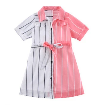 Kids Girls Chiffon Dress 2019 New Fashion Girls Shirts Dress Stitching Color Elegant Dresses Summer Clothes For 3-10Years GDN022
Kids Girls Chiffon Dress 2019 New Fashion Girls Shirts Dress Stitching Color Elegant Dresses Summer Clothes For 3-10Years GDN022