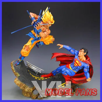 MODEL FANS IN-STOCK MRC& vkh Dragon Ball Z 34cm super saiyan goku vs super man GK resin statue figure for Collection
MODEL FANS IN-STOCK MRC& vkh Dragon Ball Z 34cm super saiyan goku vs super man GK resin statue figure for Collection