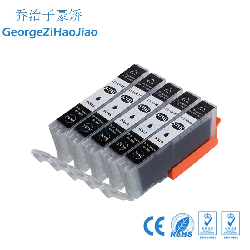 5pcs 570XL Compatible MG-5750 570XL 571XL + MG-5751 MG-5752 MG-5753 Ink Cartridges for Pixma MG6850 MG6851 PGI570
5pcs 570XL Compatible MG-5750 570XL 571XL + MG-5751 MG-5752 MG-5753 Ink Cartridges for Pixma MG6850 MG6851 PGI570