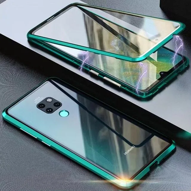 Magnetic Tempered Glass Case For Huawei P30 Pro 360 Protective Cases Double Side Metal Cover For P20 Pro Lite Mate 30 20 10 Pro
Magnetic Tempered Glass Case For Huawei P30 Pro 360 Protective Cases Double Side Metal Cover For P20 Pro Lite Mate 30 20 10 Pro