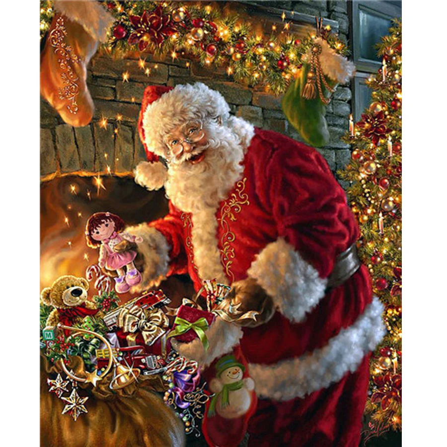 Diamond Embroidery santa claus Christmas gifts DIY Diamond Painting Cross Stitch Picture Rhinestones Full Square Diamond Mosaic
Diamond Embroidery santa claus Christmas gifts DIY Diamond Painting Cross Stitch Picture Rhinestones Full Square Diamond Mosaic