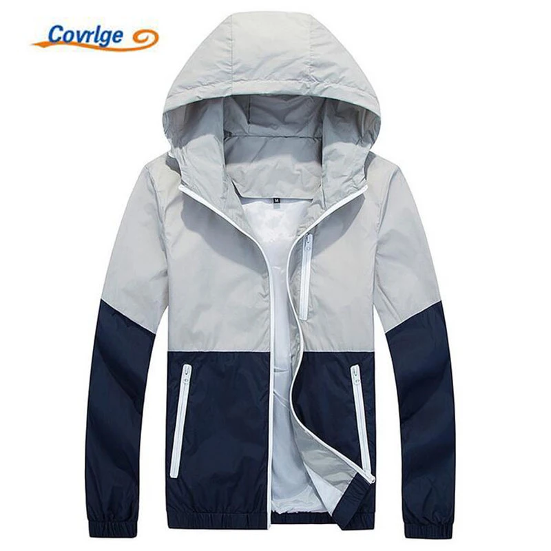 Covrlge Brand New Men's Jacket Fashion Autumn Spring Men's Jackets Casual Thin Patchwork Mens Hooded Coats Slim Clothing MWJ035
Covrlge Brand New Men's Jacket Fashion Autumn Spring Men's Jackets Casual Thin Patchwork Mens Hooded Coats Slim Clothing MWJ035