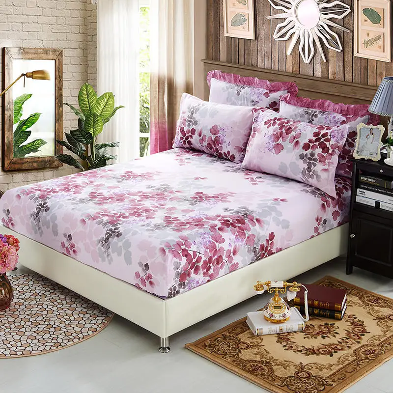 100%Cotton Bed Sheet with Elastic Mattress Cover Fitted Sheet and Pillow Case Bed Linens90/120/140/150/160*200cm twin queen king 
100%Cotton Bed Sheet with Elastic Mattress Cover Fitted Sheet and Pillow Case Bed Linens90/120/140/150/160*200cm twin queen king