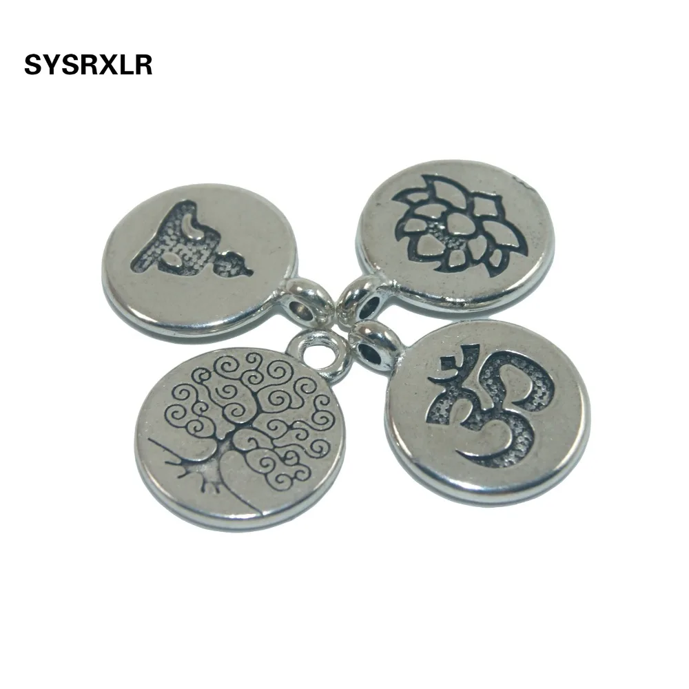 Free Shipping 20/40 PCS Lotus Life Tree OM Buddha Metal Zinc Alloy Charms DIY Bracelet Necklace Earring For Jewelry Making 15 MM
Free Shipping 20/40 PCS Lotus Life Tree OM Buddha Metal Zinc Alloy Charms DIY Bracelet Necklace Earring For Jewelry Making 15 MM