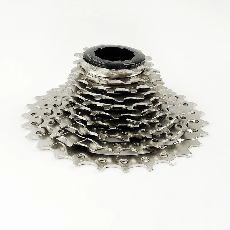 PROMEND Professional 10-Speed 11-28T Road Bicycle Freewheel 10 Speed 28T Road Bike Cassette Tool Flywheel Bike Parts Cassette
PROMEND Professional 10-Speed 11-28T Road Bicycle Freewheel 10 Speed 28T Road Bike Cassette Tool Flywheel Bike Parts Cassette