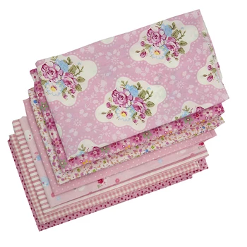 8pcs Cotton Fabrics for Sewing Dress Curtain DIY Handmade Hometextile Cloth Pink Patchwork Quilting 50cm*50cm
8pcs Cotton Fabrics for Sewing Dress Curtain DIY Handmade Hometextile Cloth Pink Patchwork Quilting 50cm*50cm