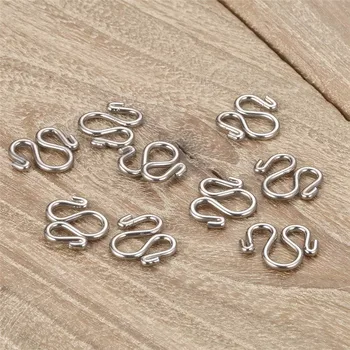 200PCS/Lot New arrival Stainless Steel Link Buckle M-Button W Buckle Handmade DIY Jewelry Accessories Bracelet Necklace
200PCS/Lot New arrival Stainless Steel Link Buckle M-Button W Buckle Handmade DIY Jewelry Accessories Bracelet Necklace