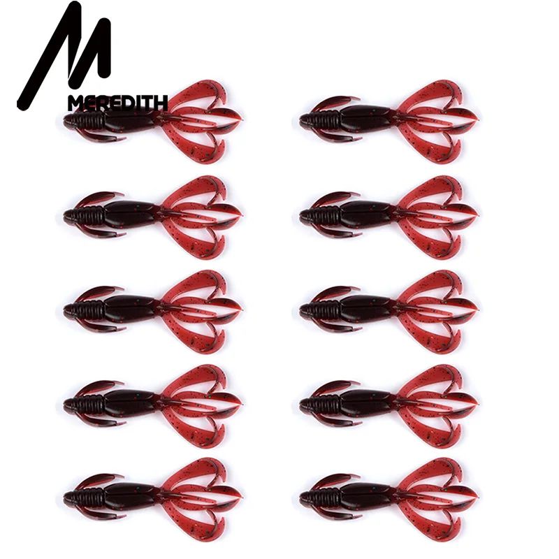 MEREDITH 3.94in/0.22Oz. 10pcs Twin Tail CrawFish Soft Bait for Saltwater Freshwater Fishing Lure Suitable Free shipping
MEREDITH 3.94in/0.22Oz. 10pcs Twin Tail CrawFish Soft Bait for Saltwater Freshwater Fishing Lure Suitable Free shipping