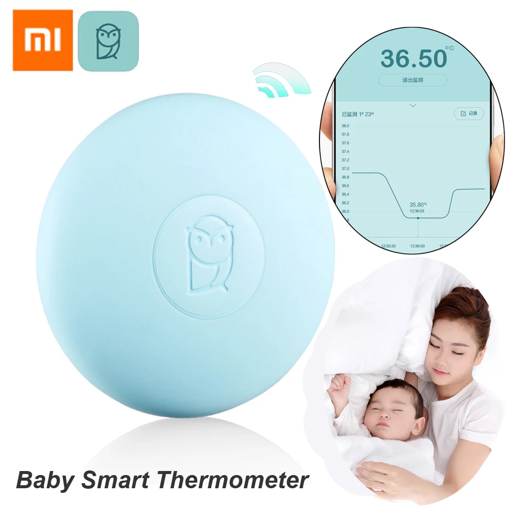 Xiaomi Miaomiaoce Baby Thermometer Smart Clinical Thermometer Accrate Measurement Constant Monitor High-Temprature Alarm
Xiaomi Miaomiaoce Baby Thermometer Smart Clinical Thermometer Accrate Measurement Constant Monitor High-Temprature Alarm