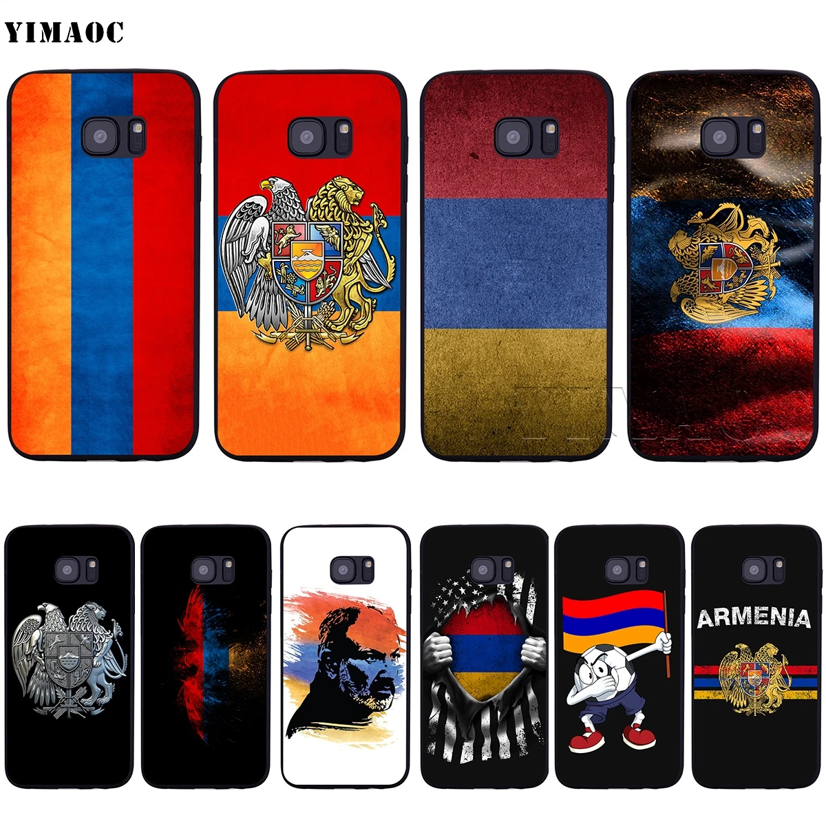 YIMAOC Armenia Armenians Flag Case for Samsung Galaxy A7 A8 A9 A10 A20 A30 A40 A50 A70 M10 M20 M30 S10 S10e J6 Plus
YIMAOC Armenia Armenians Flag Case for Samsung Galaxy A7 A8 A9 A10 A20 A30 A40 A50 A70 M10 M20 M30 S10 S10e J6 Plus