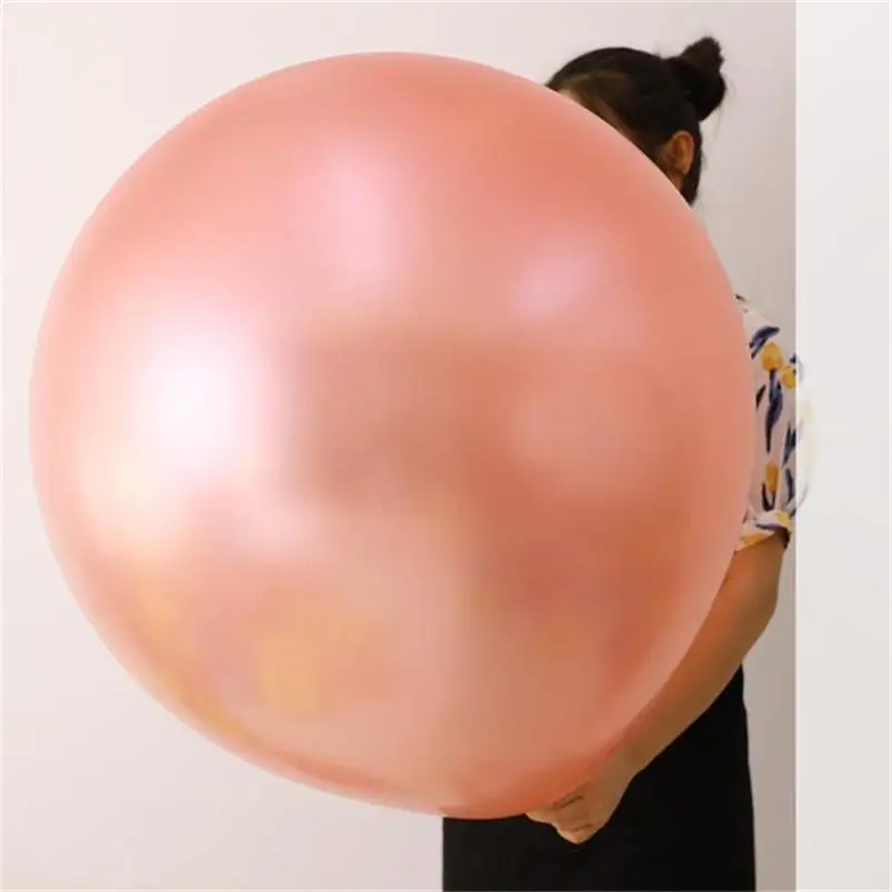 1 pcs 36inch Rose Gold Balloon Big Thickening Latex Giant Round Balls Bridal Shower Wedding Birthday Party Event Baby Decor
1 pcs 36inch Rose Gold Balloon Big Thickening Latex Giant Round Balls Bridal Shower Wedding Birthday Party Event Baby Decor