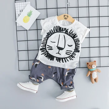 HYLKIDHUOSE 2019 Summer Baby Girls Boys Clothing Sets Infant Clothes Suits Cartoon T Shirt Shorts Kids Children Casual Costume
HYLKIDHUOSE 2019 Summer Baby Girls Boys Clothing Sets Infant Clothes Suits Cartoon T Shirt Shorts Kids Children Casual Costume