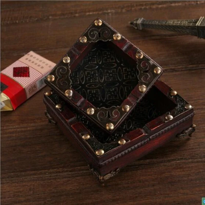 2PCS/set Vintage Wood Ashtray Cinzeiro Cigarette Cigar Handmade Ashtray cendrier table home decor portable ashtray crafts gift
2PCS/set Vintage Wood Ashtray Cinzeiro Cigarette Cigar Handmade Ashtray cendrier table home decor portable ashtray crafts gift