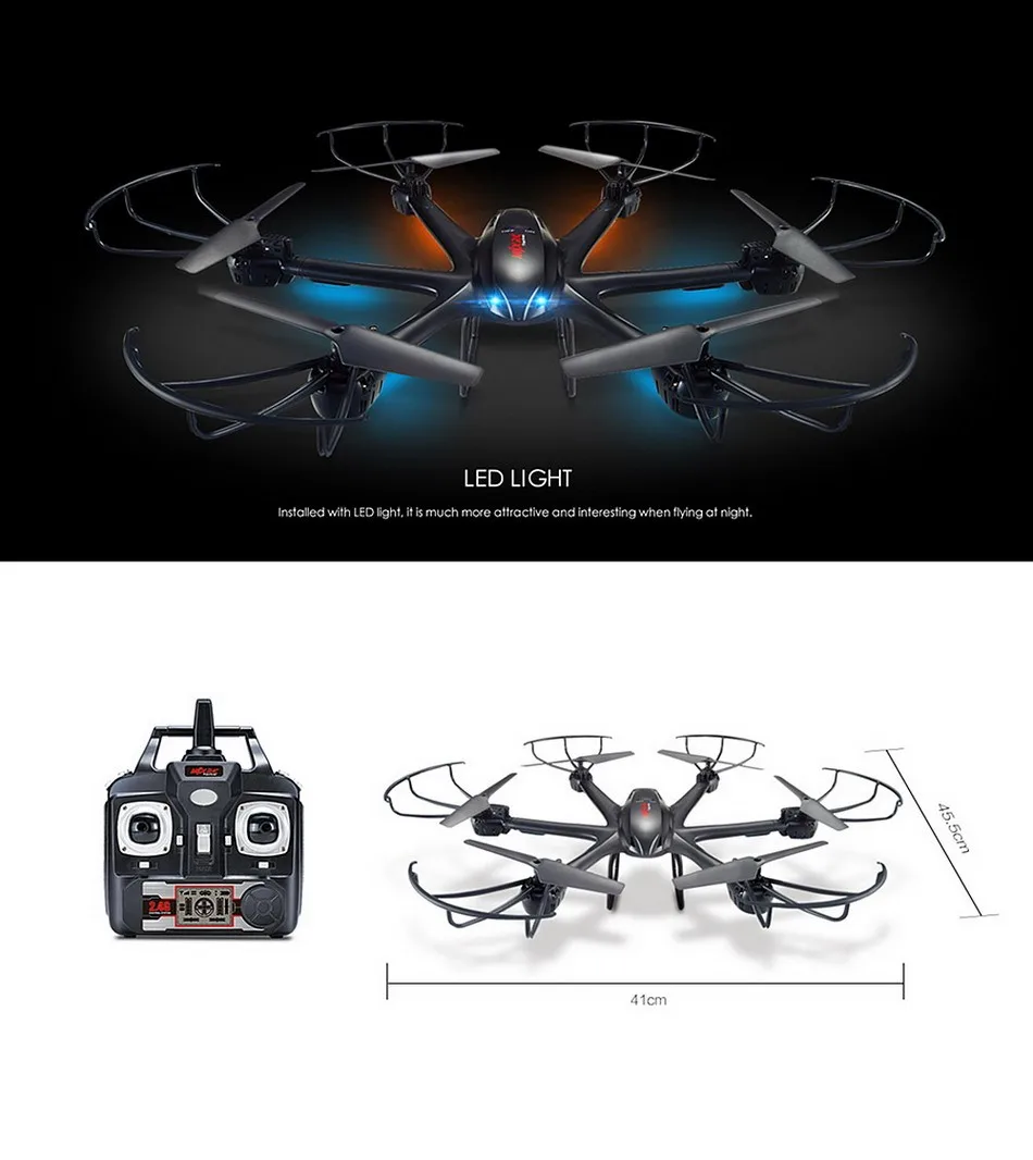 MJX X601H drone WIFI FPV 720P HD Camera RC Quadcopter (11)