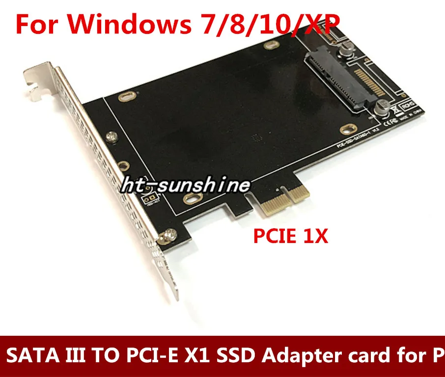 Высокая скорость DEBROGLIE DB-2016 SATA III к PCIe SSD адаптер карта SATA III к PCI-E X1 SSD адаптер
Высокая скорость DEBROGLIE DB-2016 SATA III к PCIe SSD адаптер карта SATA III к PCI-E X1 SSD адаптер