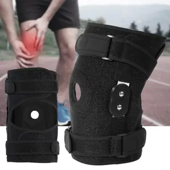 Adjustable Hinged Knee Brace Support Steel Plate Open Patella Sport Guard Wrap Safety Guard Bandage For Sports Knee Protector
Adjustable Hinged Knee Brace Support Steel Plate Open Patella Sport Guard Wrap Safety Guard Bandage For Sports Knee Protector