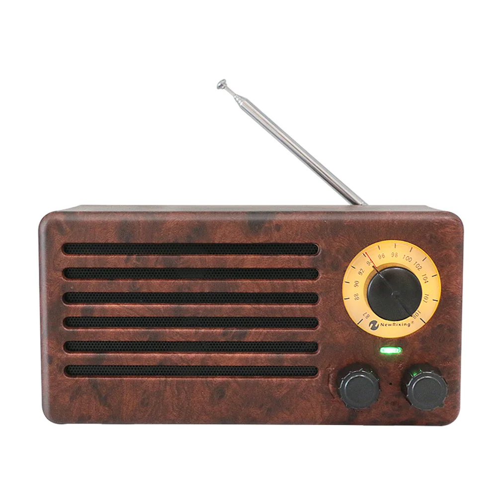 Retro radio HIFI portable bluetooth speaker 10W wireless stereo audio subwoofer speaker support TF card FM radio USB AUX
Retro radio HIFI portable bluetooth speaker 10W wireless stereo audio subwoofer speaker support TF card FM radio USB AUX