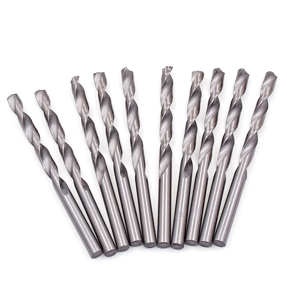 10pcs High Speed Steel Twist Drill Bit Set Woodworking Power Tool Accessories For Dremel Tool Plastic Metal Wood Drilling Tool
10pcs High Speed Steel Twist Drill Bit Set Woodworking Power Tool Accessories For Dremel Tool Plastic Metal Wood Drilling Tool