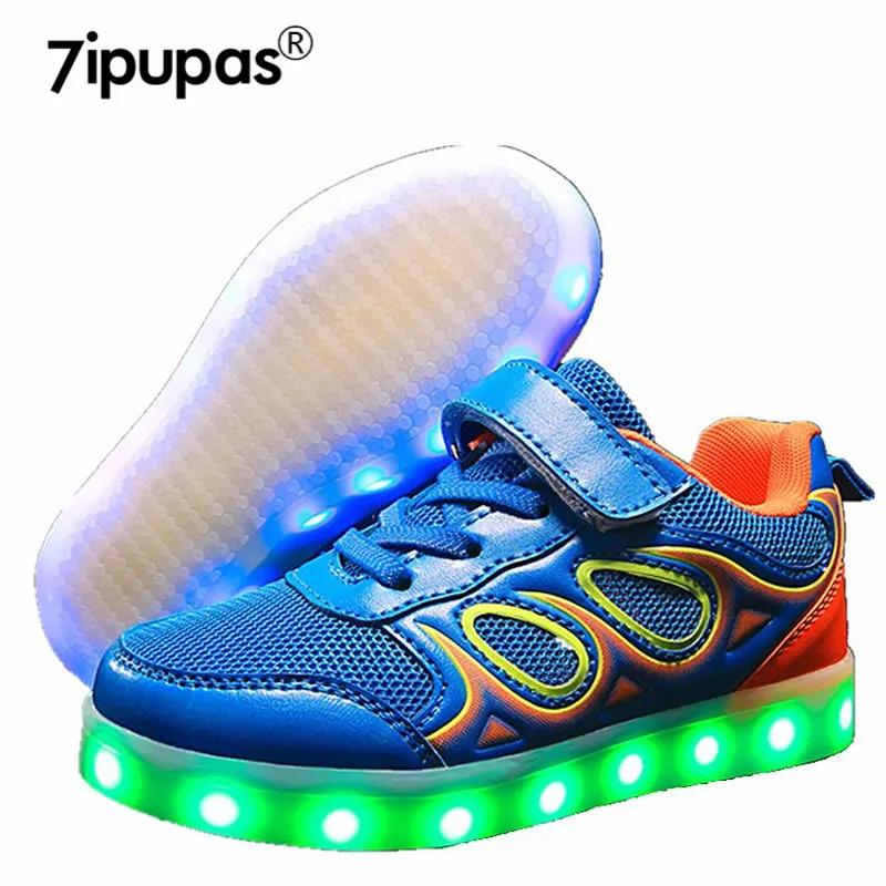 7ipupas Lovely Butterfly Luminous sneakers kids eur 25-37 boys&girls Wear-resisting lighted Child sneakers USB led glowing shoes
7ipupas Lovely Butterfly Luminous sneakers kids eur 25-37 boys&girls Wear-resisting lighted Child sneakers USB led glowing shoes