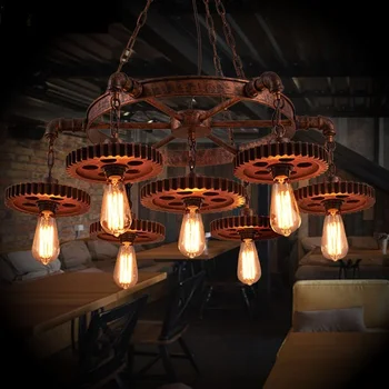 Retro industry Loft gear 1st wind creative pendant lights restaurant cafe bar vintage clothing store Pendant lamps ZA GY235
Retro industry Loft gear 1st wind creative pendant lights restaurant cafe bar vintage clothing store Pendant lamps ZA GY235