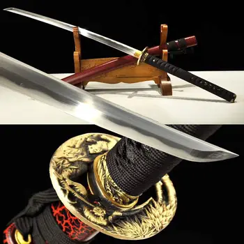 Long Handle Fighting Dao Japanese Samurai Sword High Manganese Steel Blade Real Sharp For Battle Katana/Copper Knife Fitted
Long Handle Fighting Dao Japanese Samurai Sword High Manganese Steel Blade Real Sharp For Battle Katana/Copper Knife Fitted
