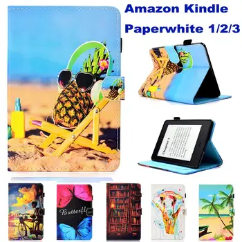 Fashion Cartoon Pattern Tablet PC Wallet Card Slot Case for Amazon Kindle Paperwhite 1 2 3 eReader Case Stand Flip Cover coque
Fashion Cartoon Pattern Tablet PC Wallet Card Slot Case for Amazon Kindle Paperwhite 1 2 3 eReader Case Stand Flip Cover coque