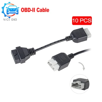 For Honda 5pin to OBD 16pin female Adapter OBD/OBD2 Diagnostic cable 5pin to 16 pin Connector Cable For Honda Obd2 black cable
For Honda 5pin to OBD 16pin female Adapter OBD/OBD2 Diagnostic cable 5pin to 16 pin Connector Cable For Honda Obd2 black cable