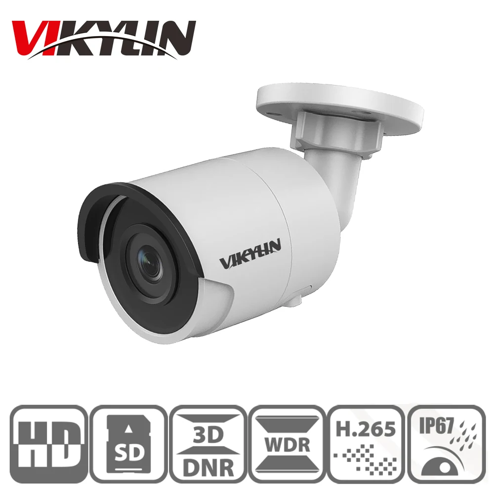 VIKYLIN 6 MP IR Fixed Bullet Network Camera IR30m SD Card Slot IP67 WIth POE From HIK DS-2CD2063G0-I
VIKYLIN 6 MP IR Fixed Bullet Network Camera IR30m SD Card Slot IP67 WIth POE From HIK DS-2CD2063G0-I
